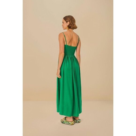 FARM Rio Green Maxi Dress - Picture 3 of 15